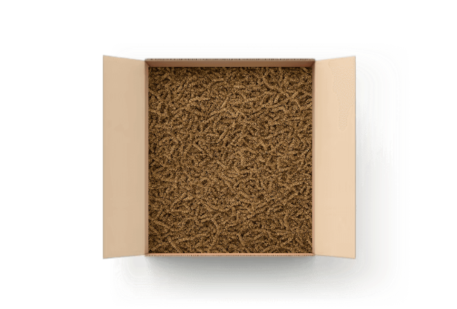 Kraft Crinkle Cut Paper 10 LB Box