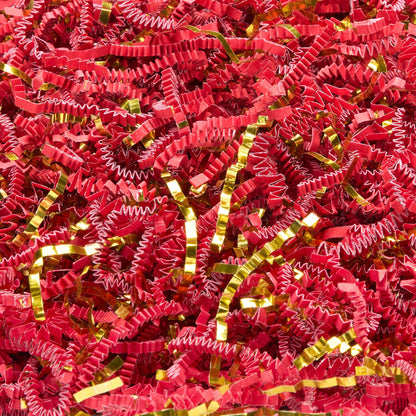 Metallic and Diamond Crinkle Cut Paper 10 LB Box